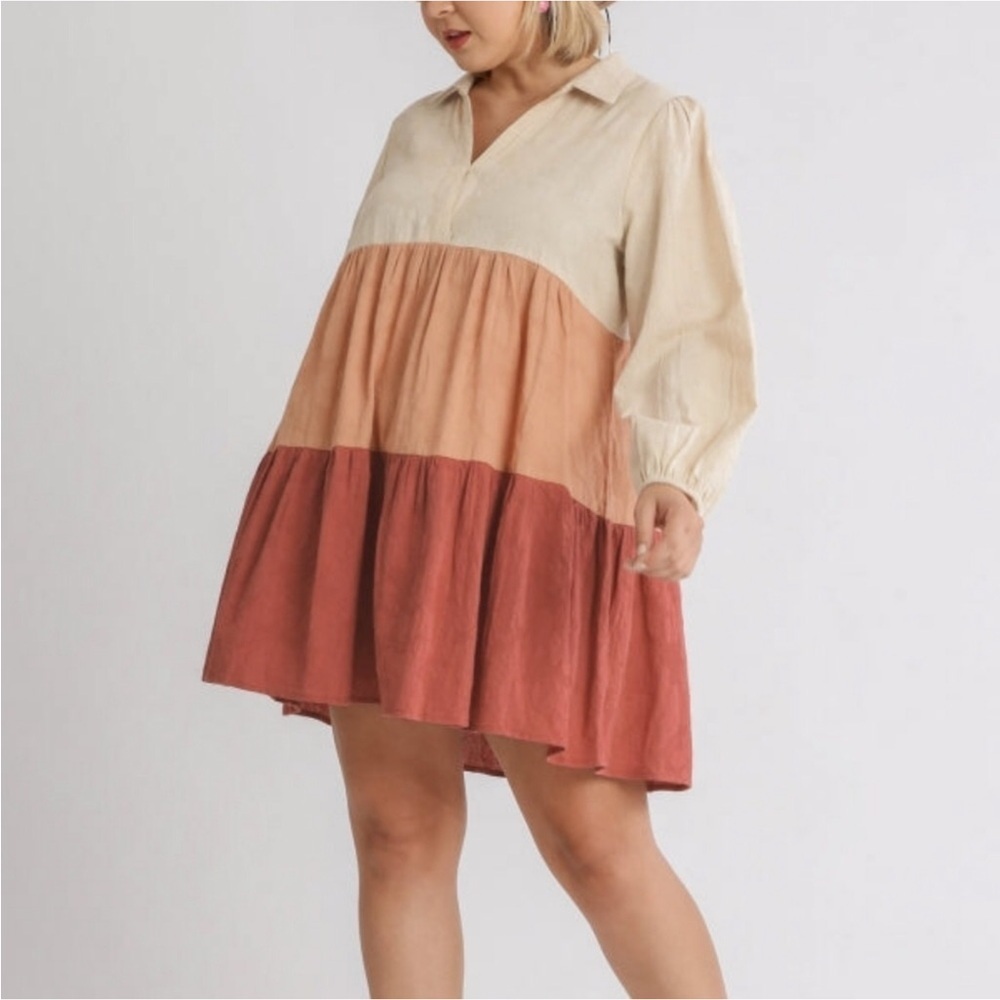 NWT Simply Southern Color Block Dress #0082
